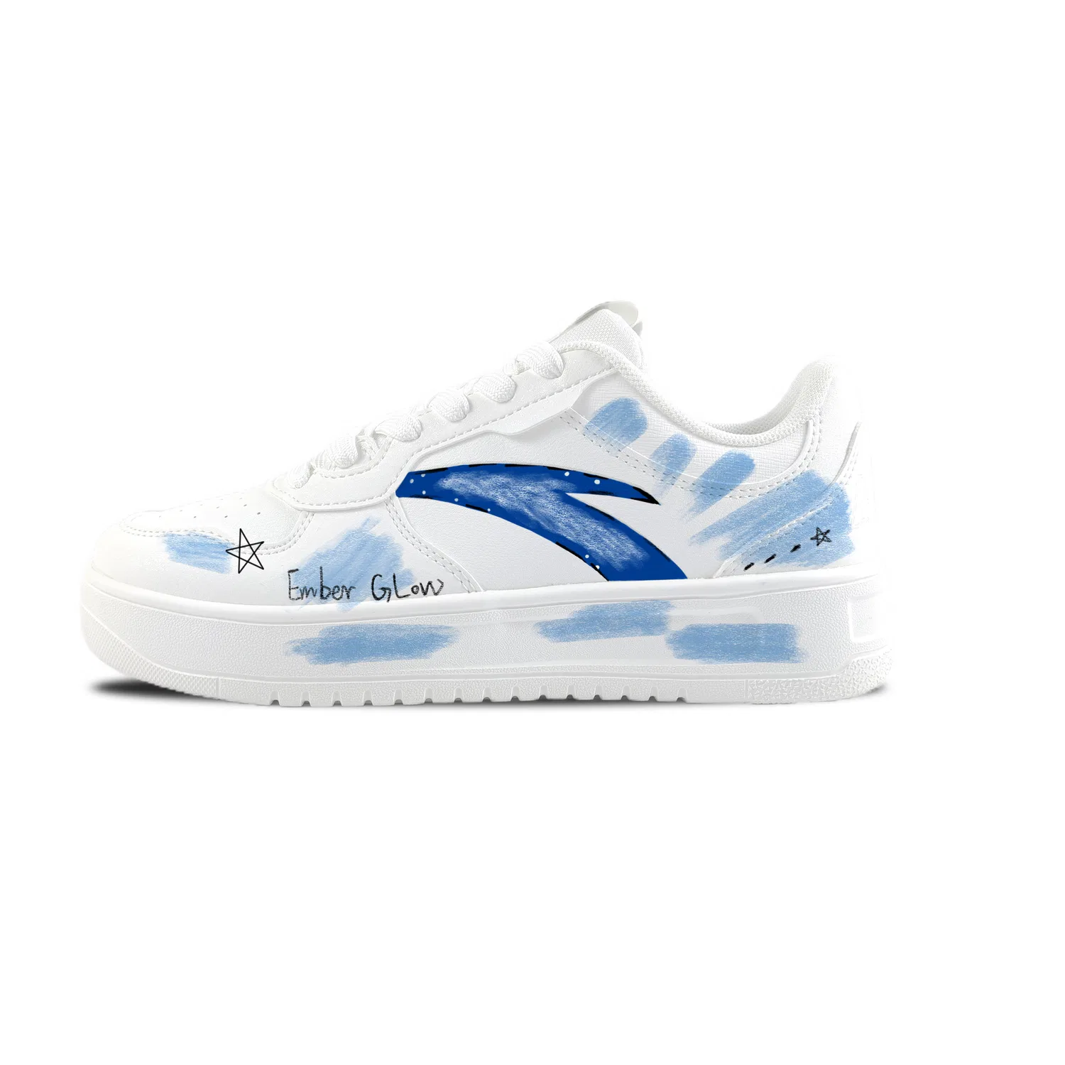 Кроссовки кеды скейтбординг ANTA White