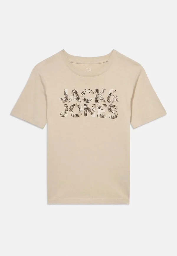 Футболка с логотипом jjejeff, размер ss, sn, jnr, с принтом. Jack & Jones Junior, Moonbeam