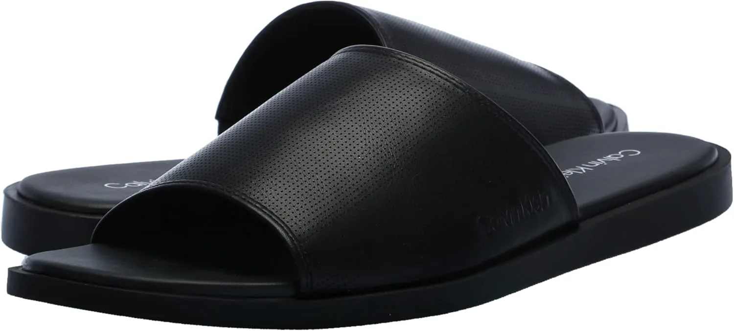 Шлепанцы Calvin Klein mens Espar, черный — фото 3