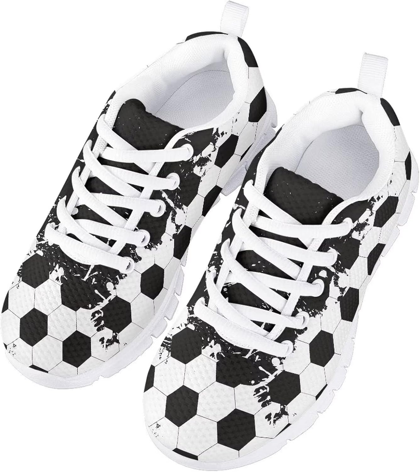 

Детские кроссовки GIFTPUZZ для бега, повседневные, с сеткой, дышащие, для ходьбы, походов и спорта, на платформе, Soccer