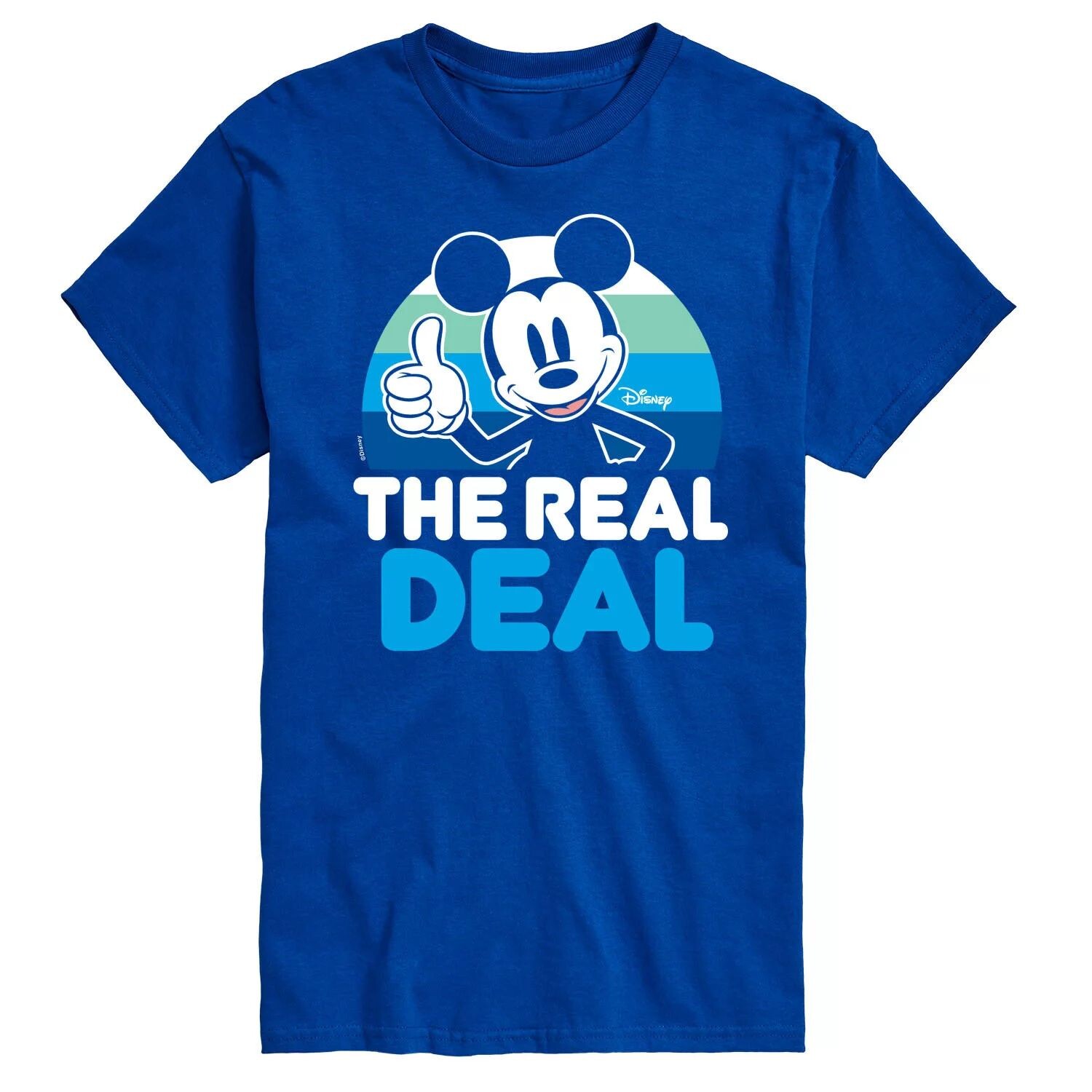 

Футболка Big & Tall Disney Real Deal License, синий