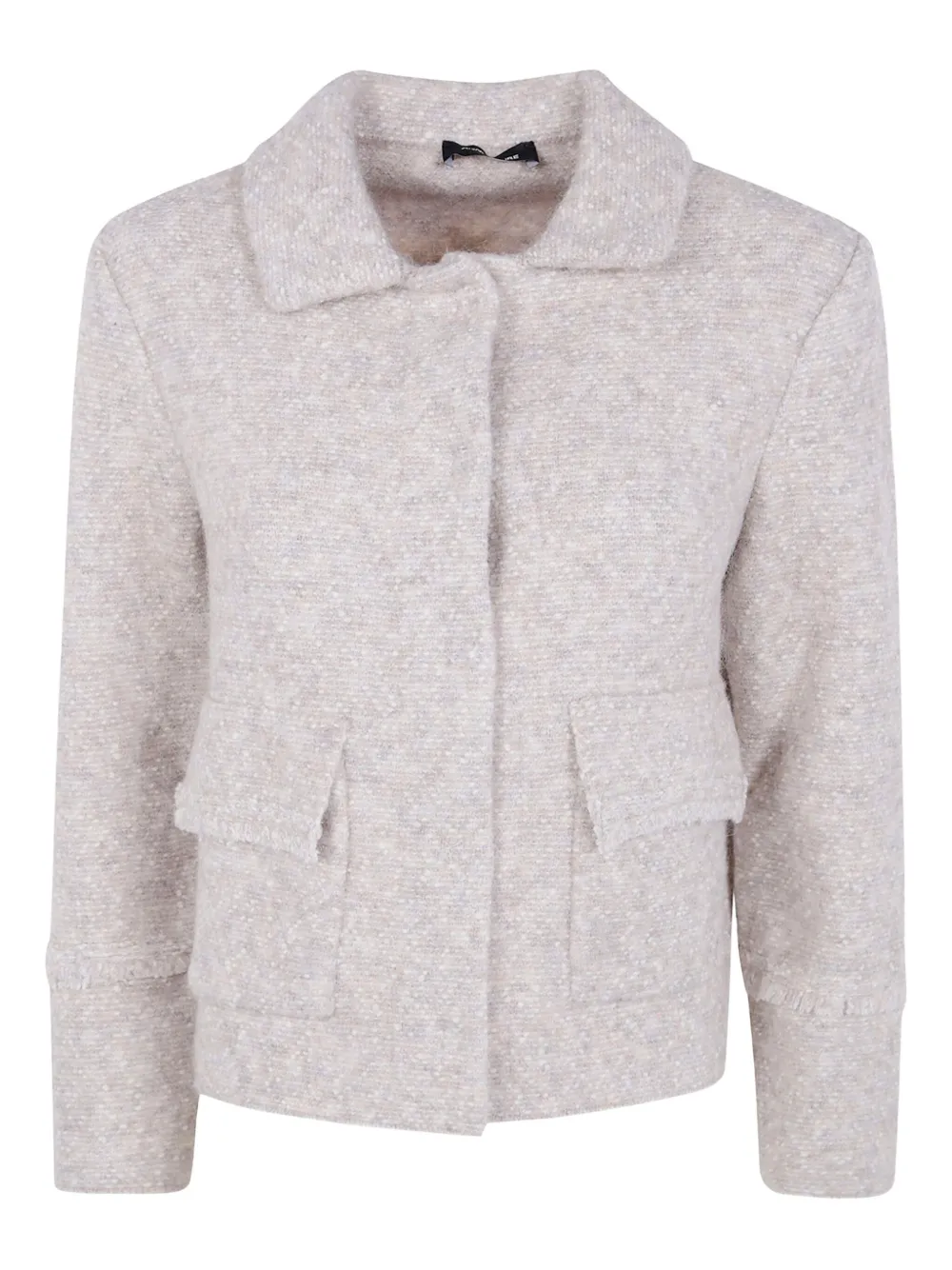 

Кардиган с карманами и бахромой Anne Claire, нейтральный