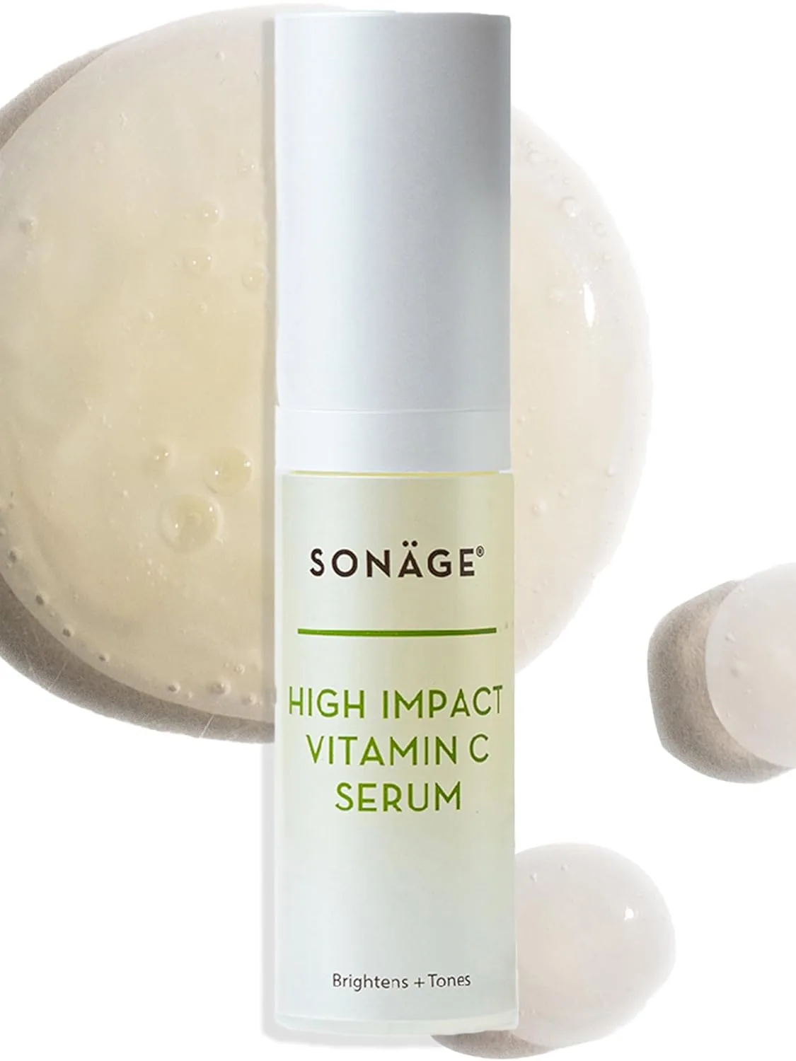 Сыворотка Sonage — High Impact с витамином С и гиалуроновой кислотой | Увлажняет и осветляет пигментные, 30 мл