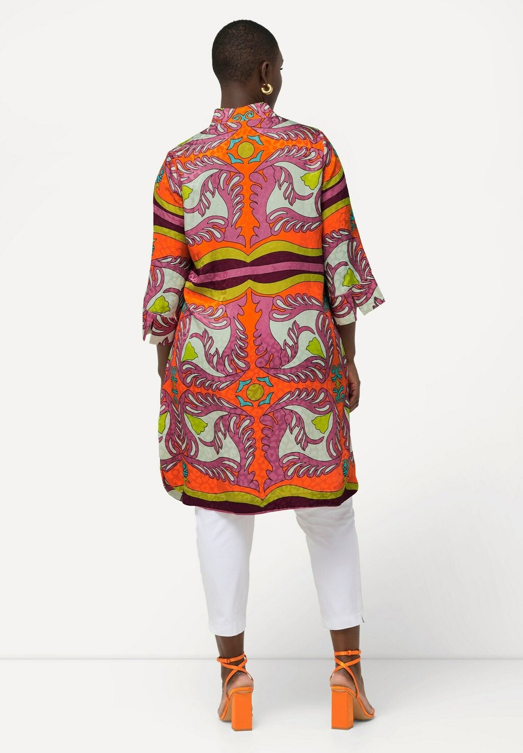 

Туника OPULENT 3/4 SLEEVE Ulla Popken, оранжевый