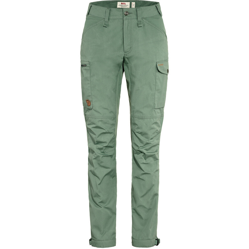 

Женские брюки кайпак с закругленными краями Fjällräven, зеленый
