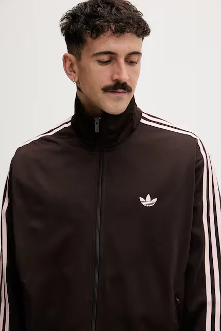 Олимпийка спортивная мужская FIREBIRD TT Adidas Originals, коричневый — фото 4