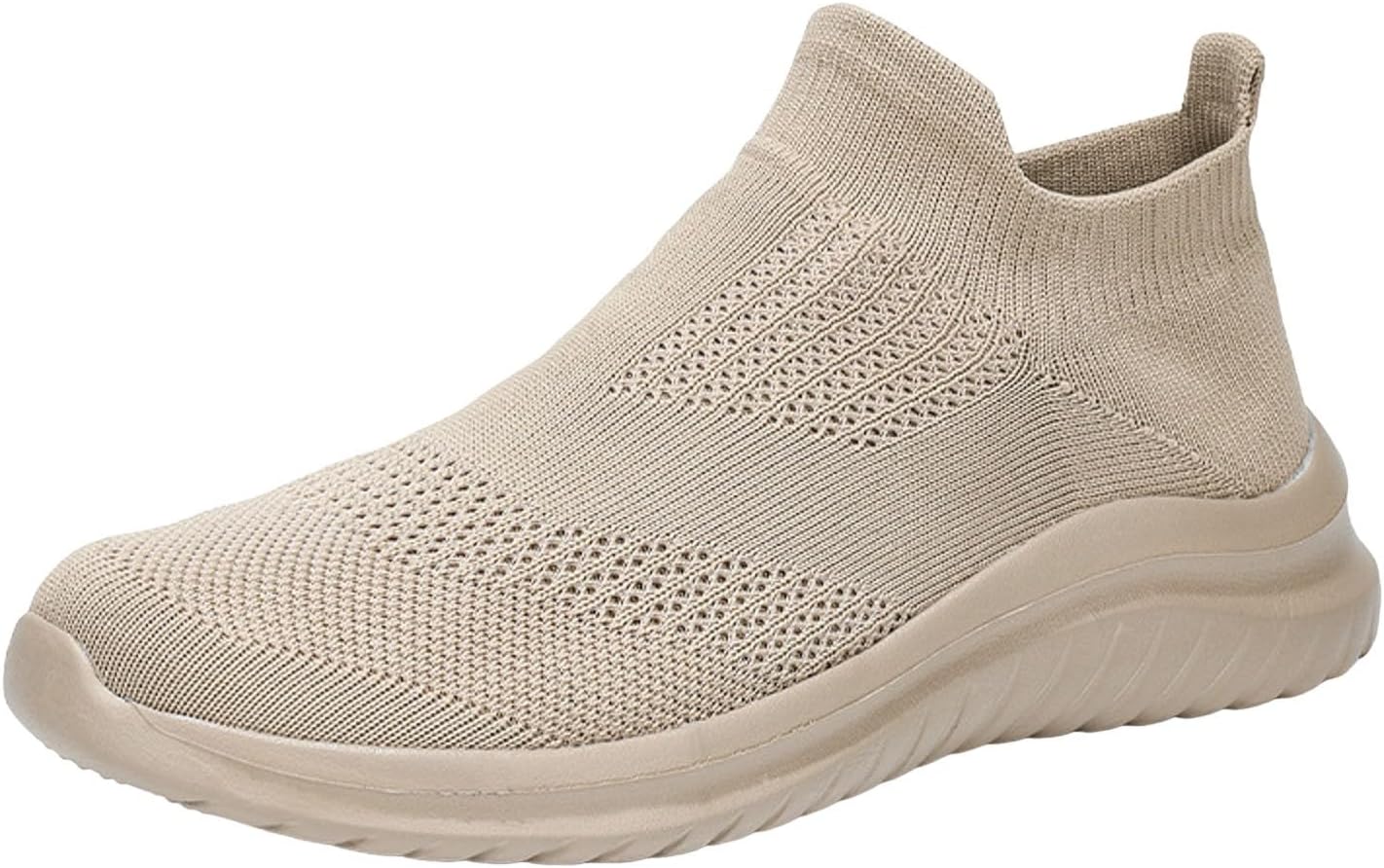 

Мужские кроссовки IWIHMIV Slip On для ходьбы, тенниса и бега, легкие, дышащие, повседневные и для тренировок, хаки