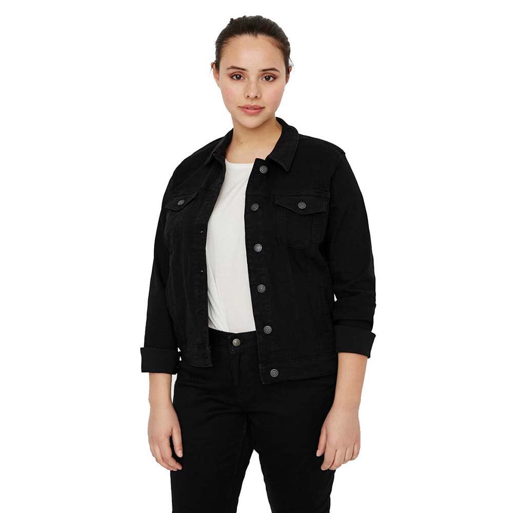

Куртка Vero Moda Curve Runa Slim Denim, черный