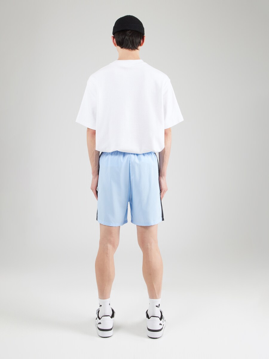 Обычные тренировочные брюки ADIDAS SPORTSWEAR Essentials Chelsea, светло-синий — фото 4