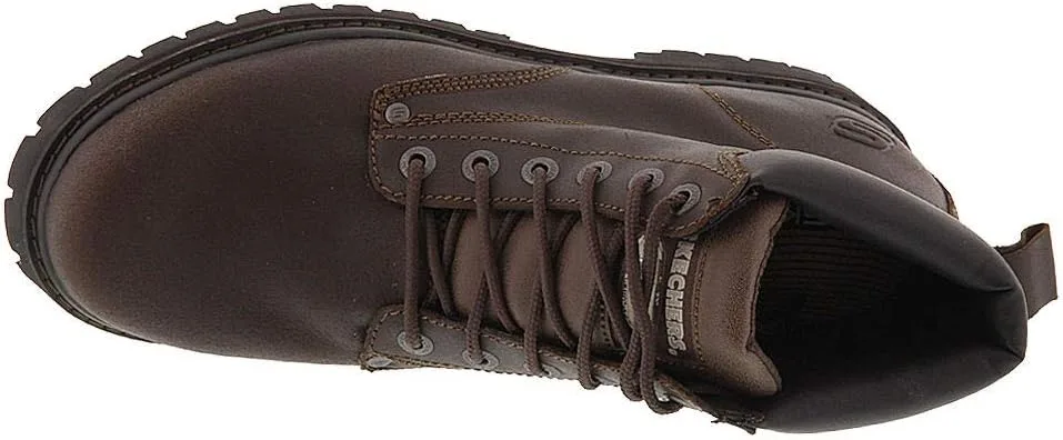 Мужские ботинки Skechers Sergeants/Verdict, темного цвета — фото 2