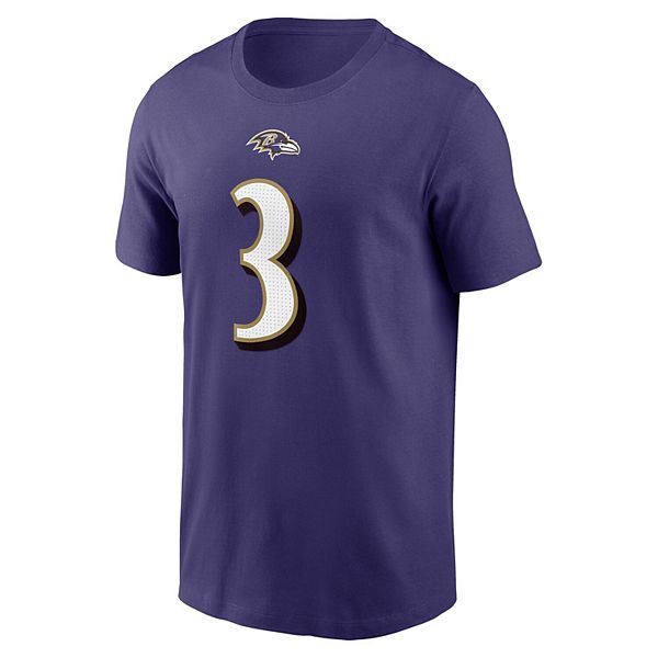 Футболка Baltimore Ravens с именем и номером Оделла Бекхэма-младшего, фиолетовая Nike — фото 3