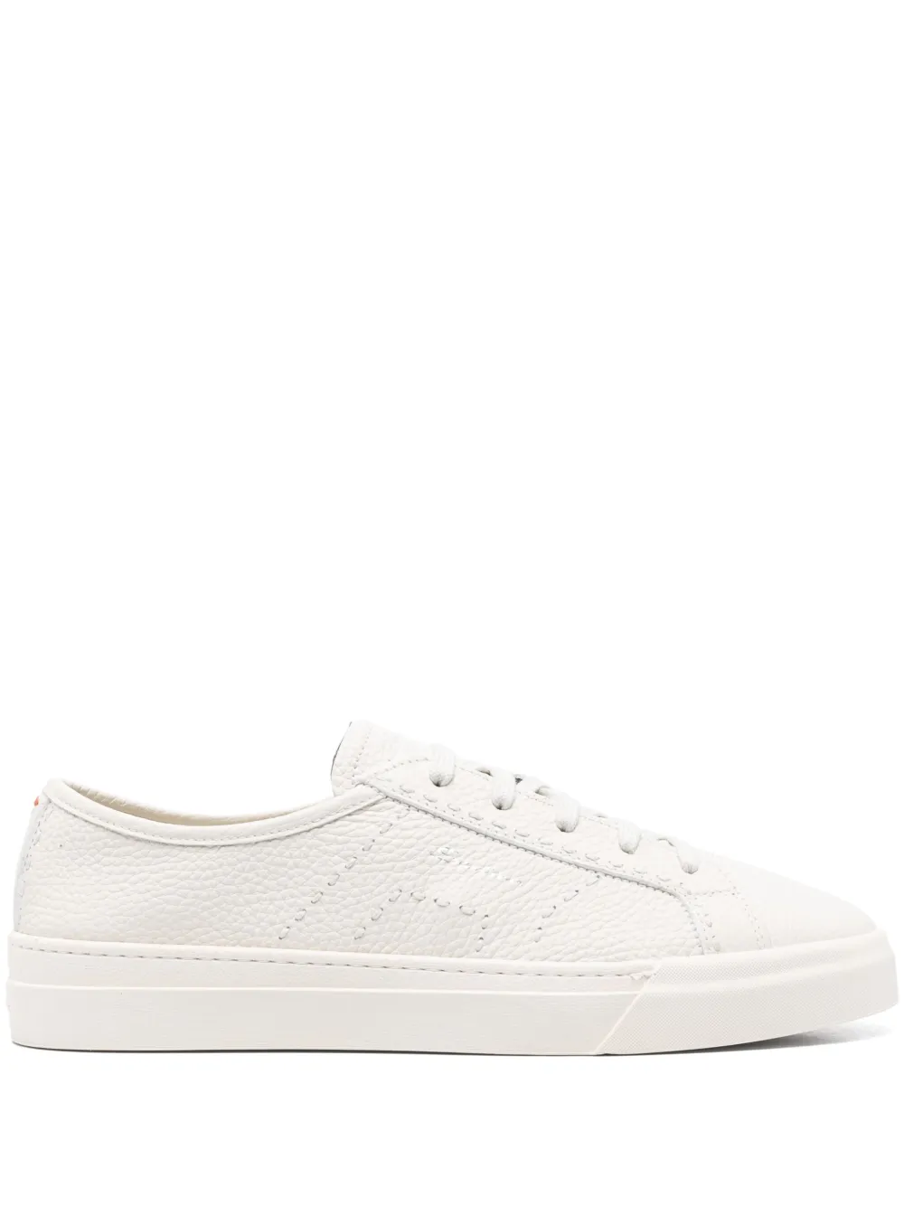 

Кеды на шнуровке Santoni, белый