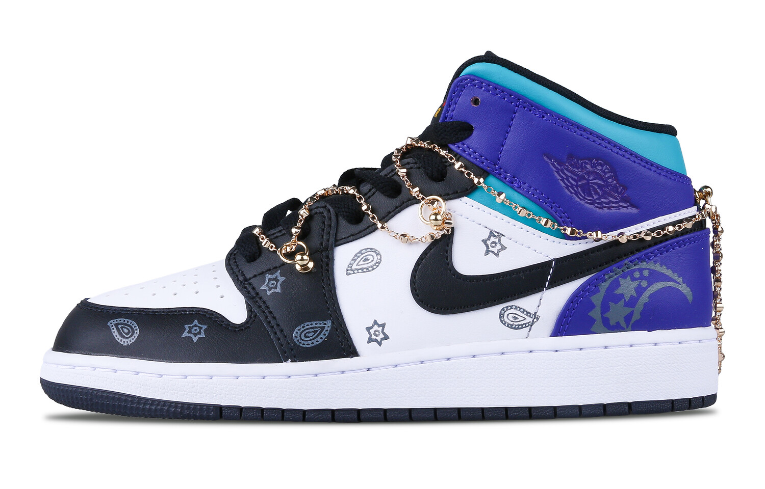

Jordan Air Jordan 1 винтажные баскетбольные кроссовки женские, Black