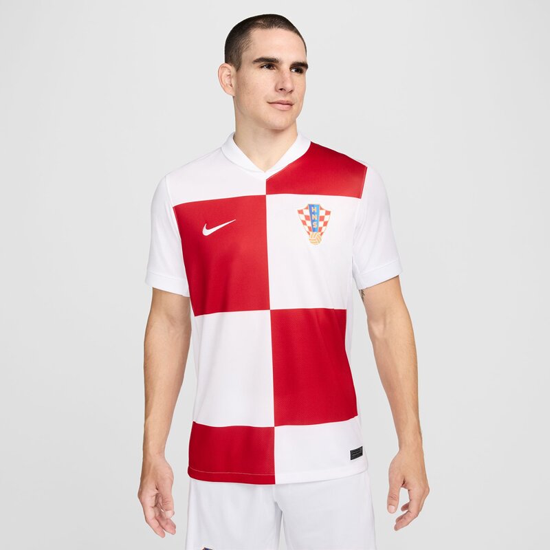 Домашняя футболка болельщика на стадионе Хорватии 2024 Nike, мультиколор — фото 3