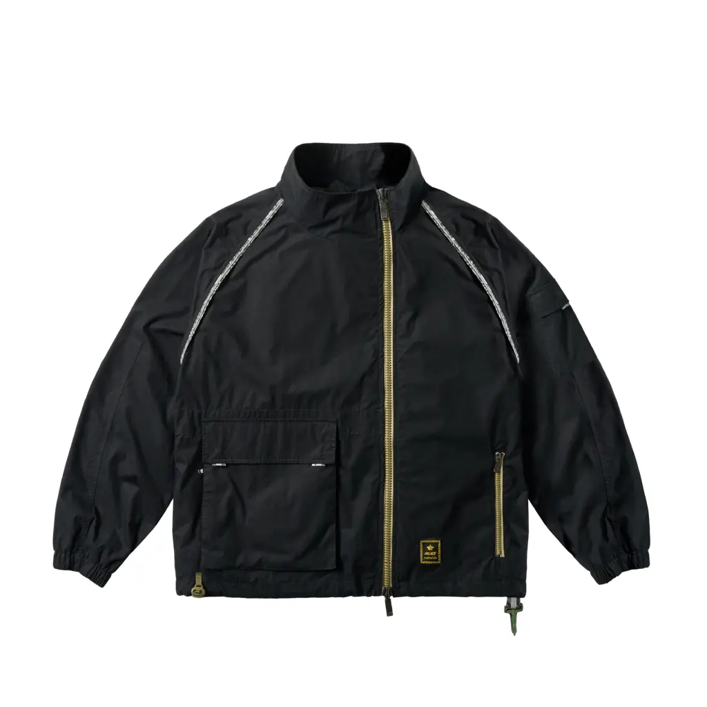 

Куртка X Maharishi Asymetric Track Jacket PALACE, черный