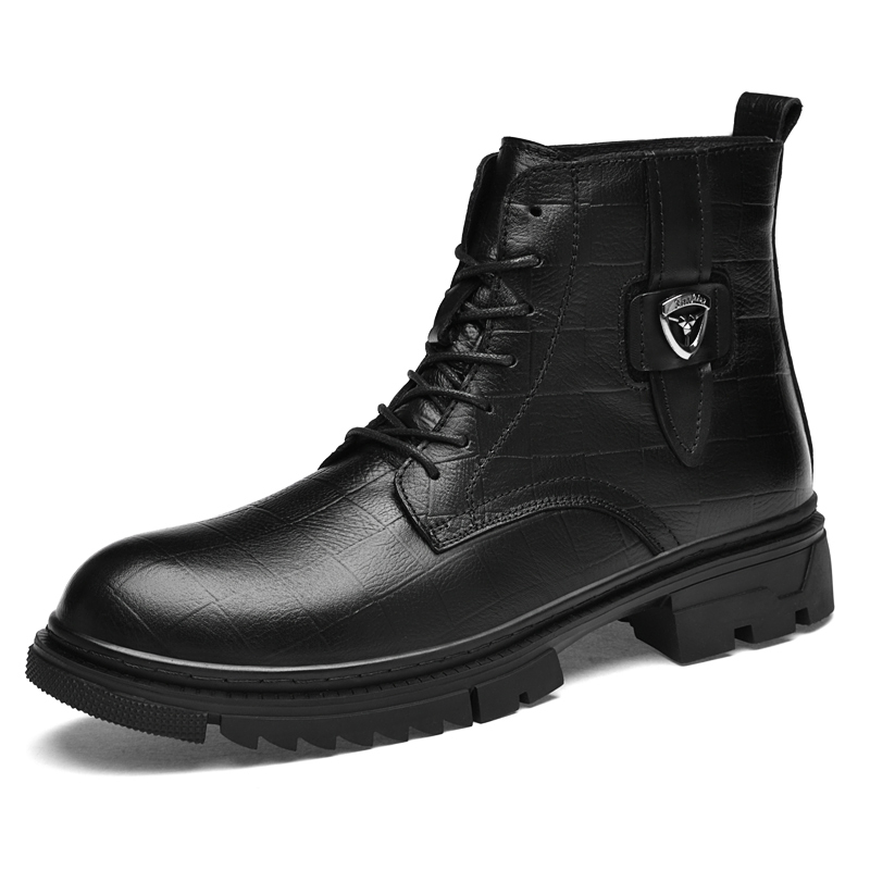 

Bull Thunder Унисекс черные полусапожки с черной пряжкой, цвет Black Shades with Black Buckle