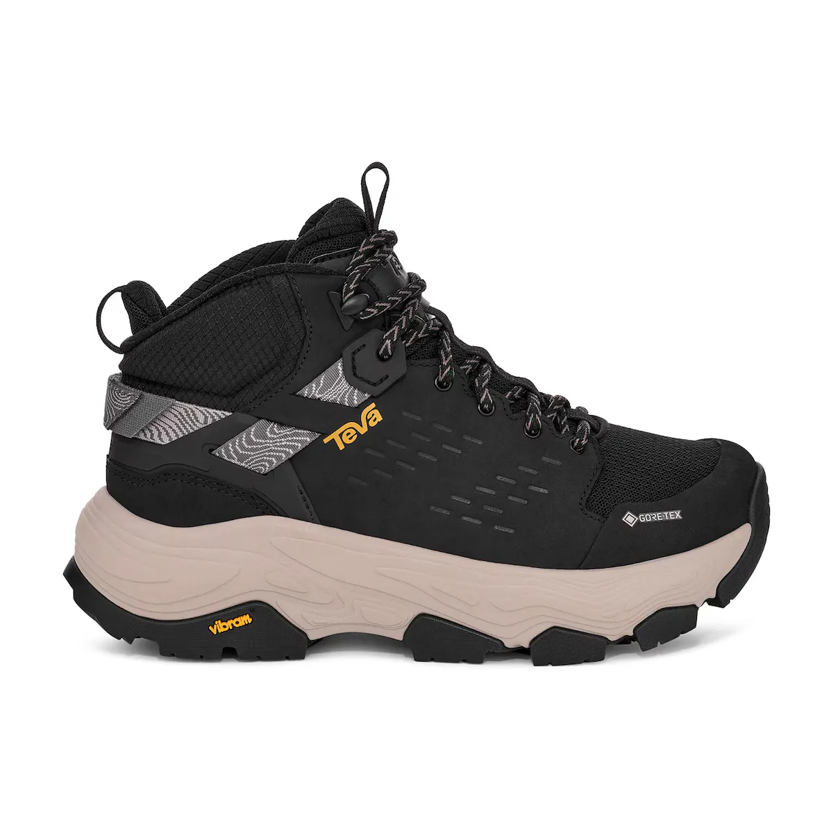 

Женские водонепроницаемые горные ботинки Grandview Max Gtx Teva, чёрный