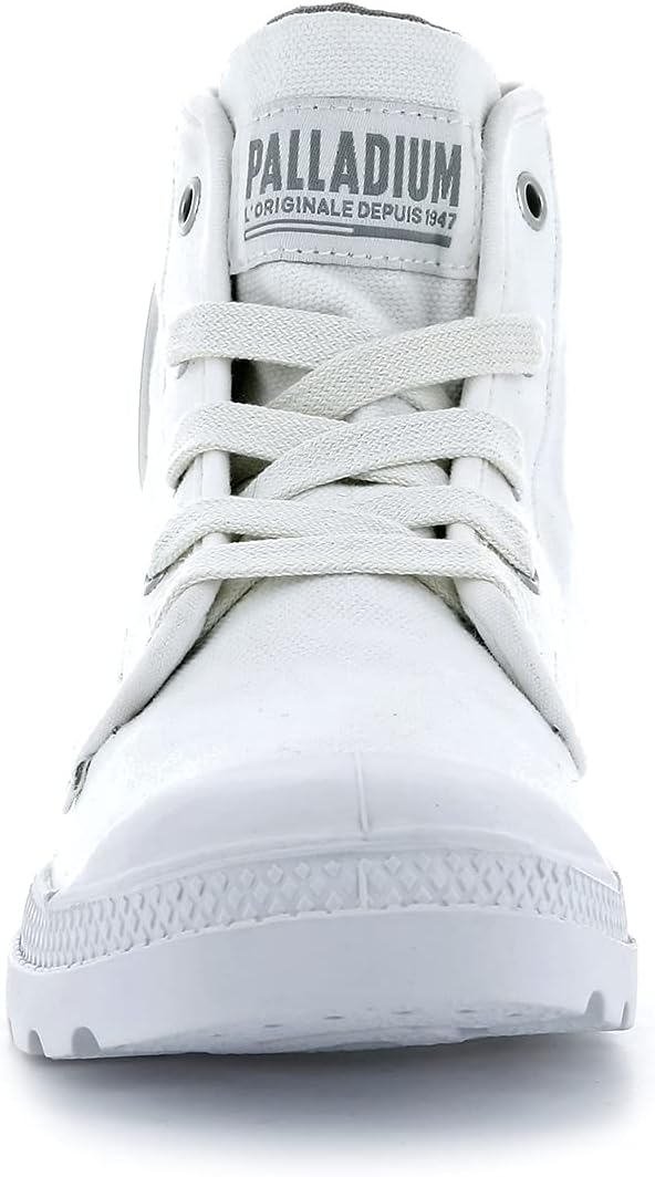 Мужские ботинки Palladium Pampa Hi Originale из канваса, Star White — фото 3