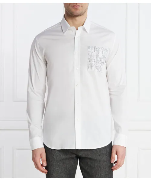 

Рубашка Regular fit Karl Lagerfeld, белый