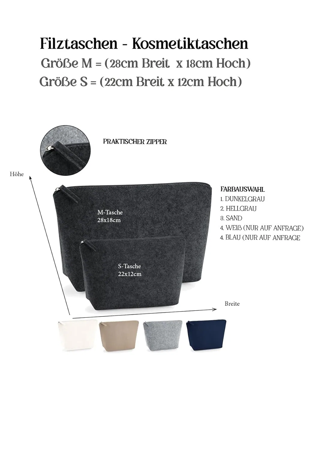 Косметичка «amd Toiletry Bag» от AMBERGER DESIGN by A&M Osterhage No brand — фото 4