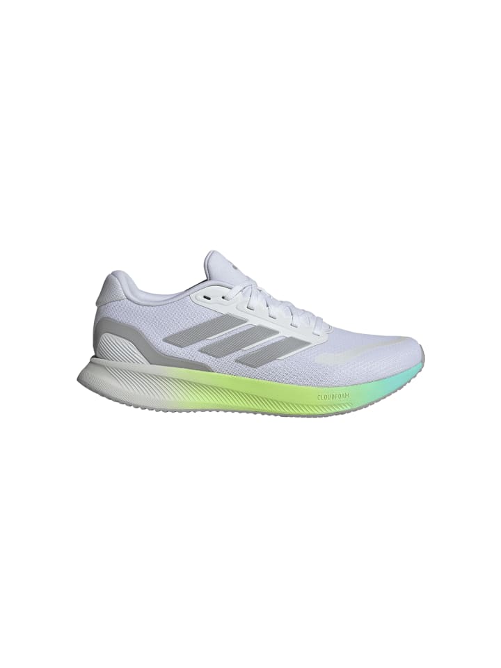 Adidas Низкие кроссовки RUNFALCON 5 белого цвета — фото 4
