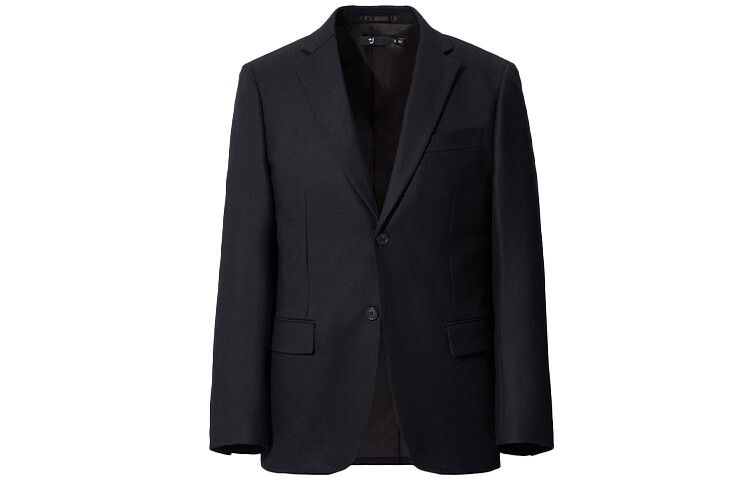 Мужской деловой костюм UNIQLO, цвет Black