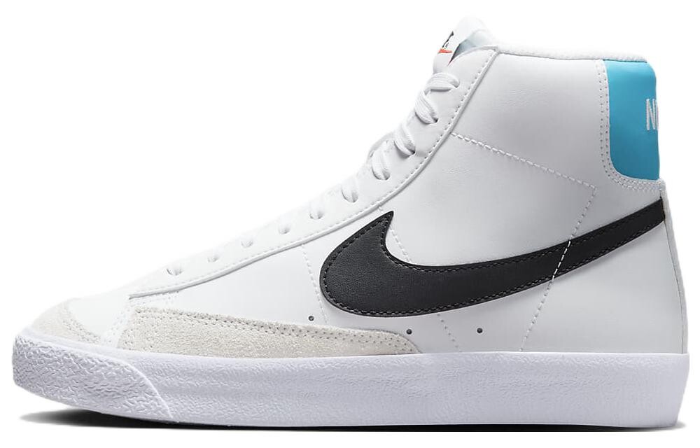 

Кроссовки Nike Blazer Mid White Black Photo Blue GS