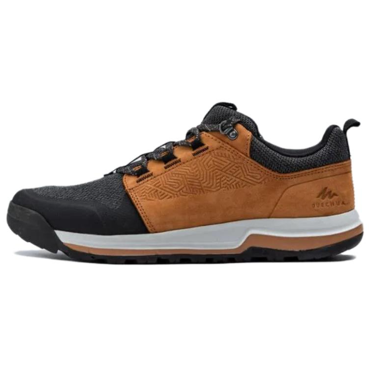 

DECATHLON Амортизирующие, износостойкие кроссовки для активного отдыха NH500, мужские, серо-оранжевые