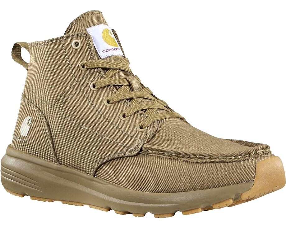 

Ботинки Carhartt Haslett Moc Toe Canvas Chukka, цвет Coyote Lightweight Durable Canvas