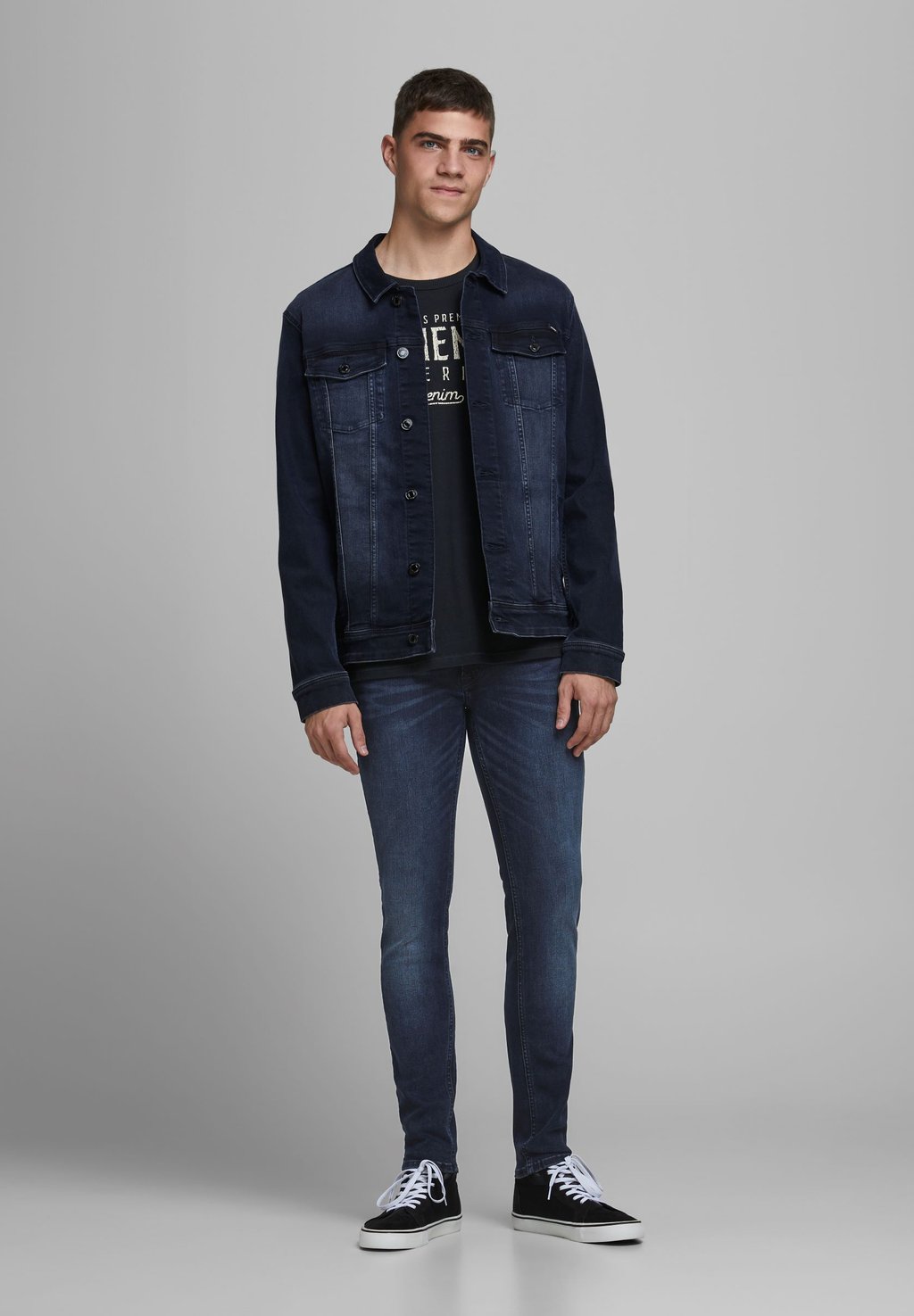 

Джинсы Skinny Fit JJILIAM JJORIGINAL Jack & Jones, синий деним