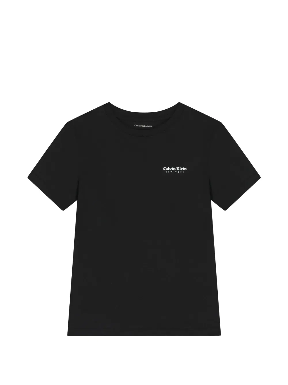 Футболка с круглым вырезом Calvin Klein Kids, черный