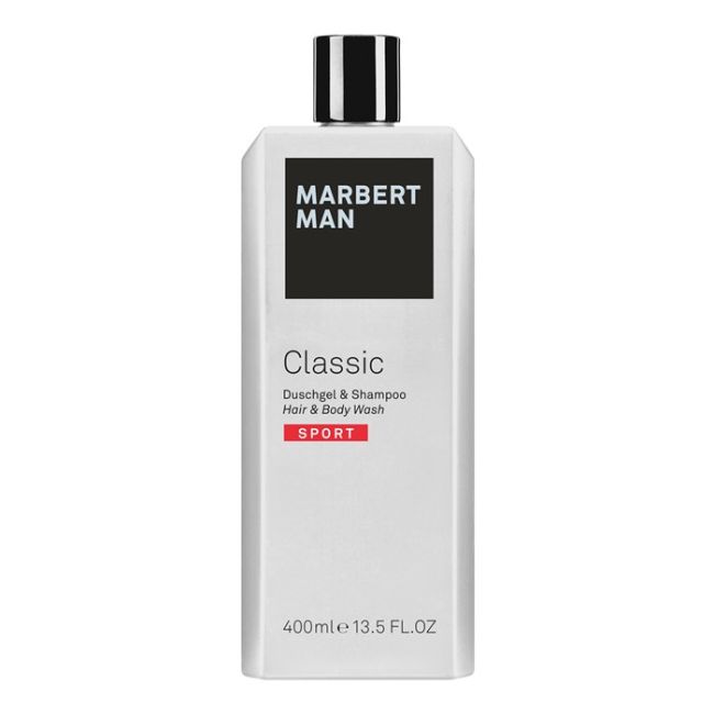 

Man classic sport мужской шампунь для волос и гель для душа Marbert, 400 мл