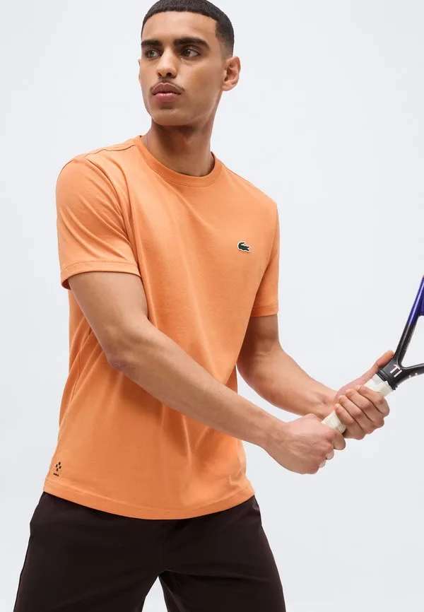 Теннисная футболка спортивная футболка Lacoste Sport, Blossom — фото 4