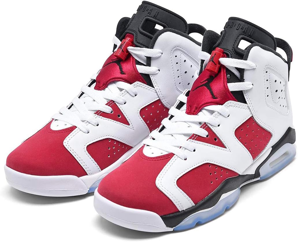 Кроссовки Nike Jordan 6 Retro для мальчиков, белый/черный — фото 2