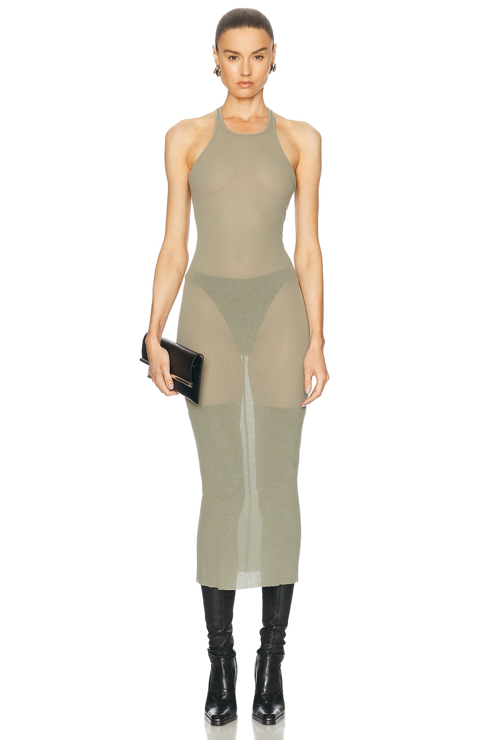 

Платье-футляр Rick Owens, Celadon