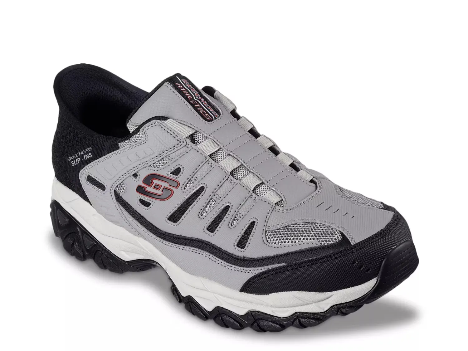 

Hands Free Slip-Ins After Burn Memory Fit Ridgeburn Слипоны Sneaker - мужские Skechers, Grey