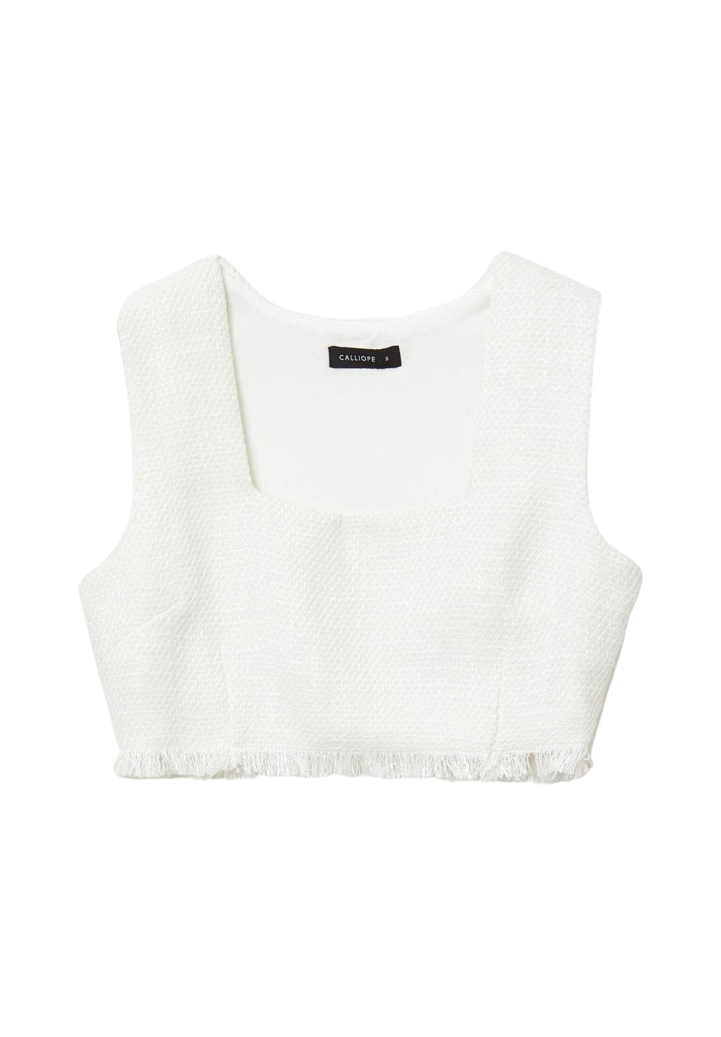 

Топ CROP Calliope, цвет Bianco Lana