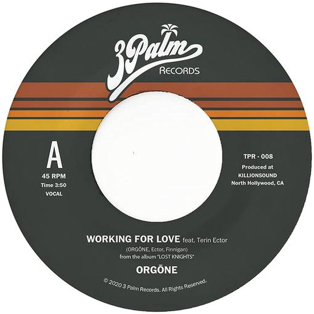 

Виниловая пластинка LP Working For Love / Dreamer (7") - Orgone