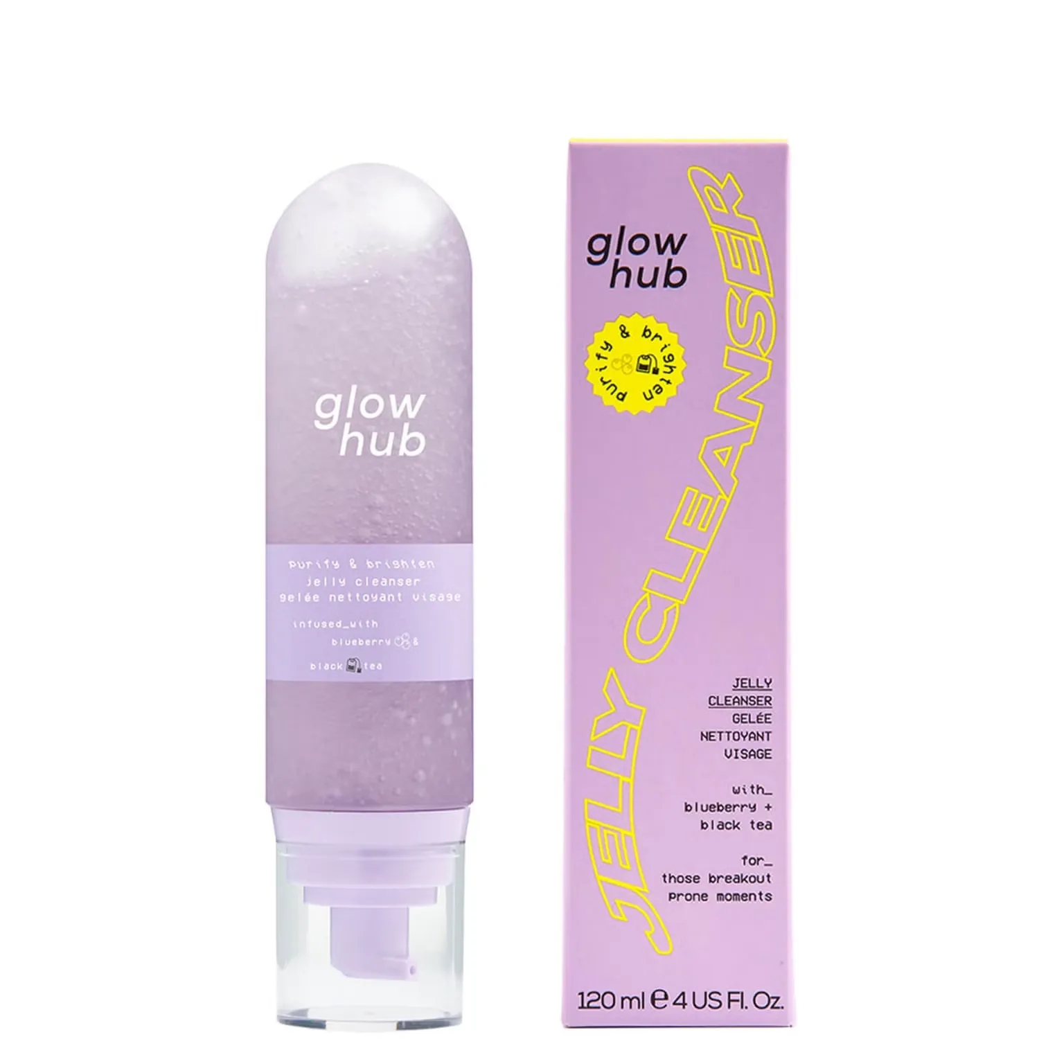 

Очищающее желе Purify and Brighten 120 мл Glow Hub