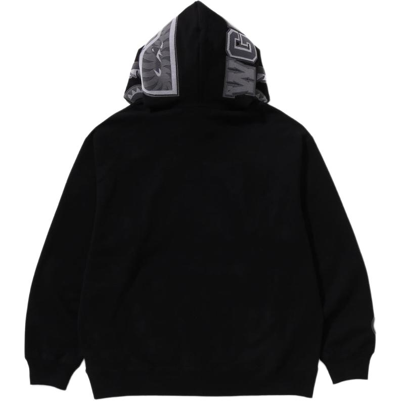 Bape Ape Head One Point Shark худи на молнии A BATHING APE, розовый — фото 3