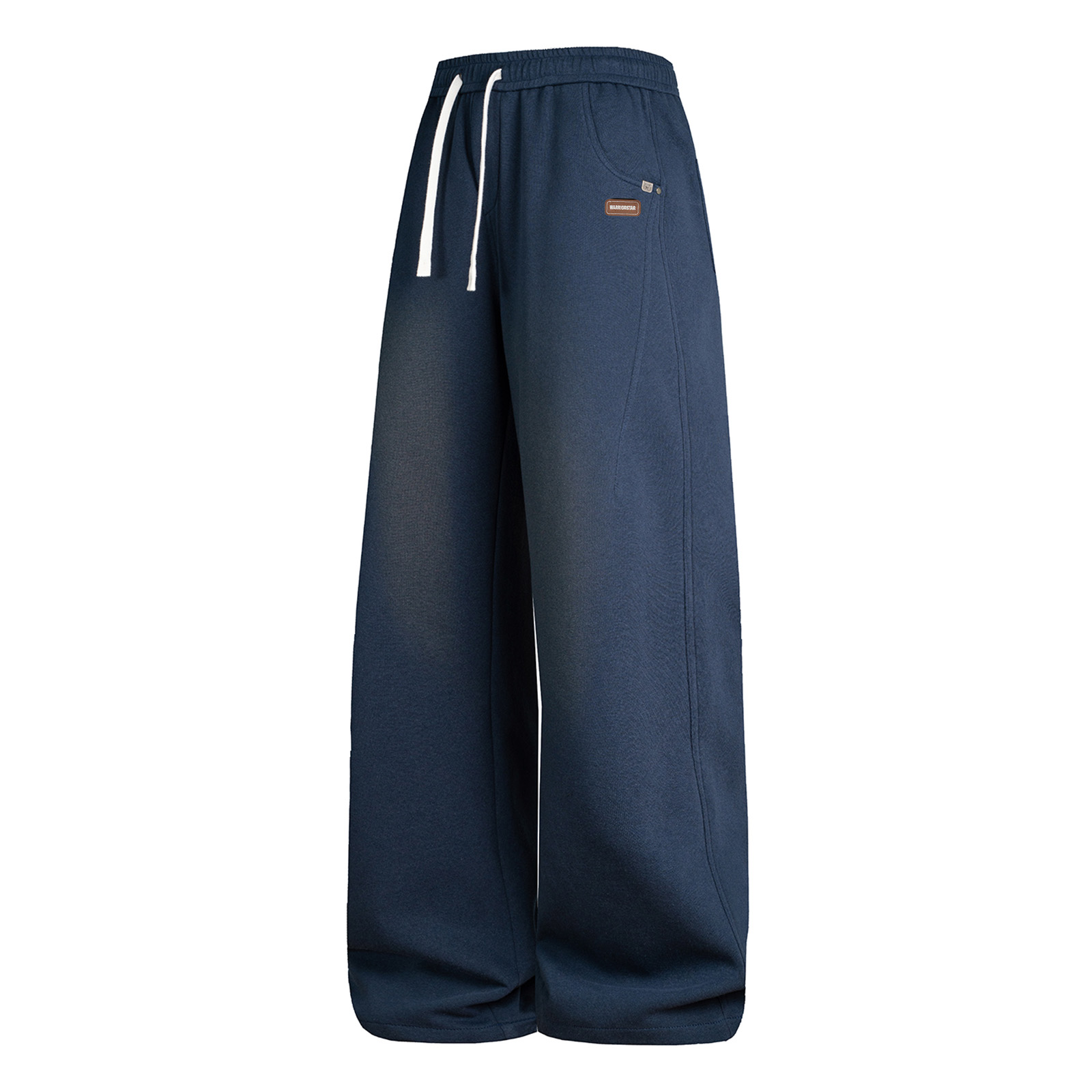 

Повседневные брюки Unisex Moderate Straight Fit WARRIOR, темно-синий[free diy badge]