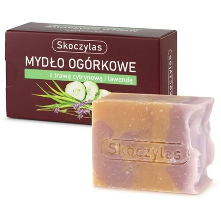 

Огуречное мыло с лимонной травой и лавандой 100 г Skoczylas