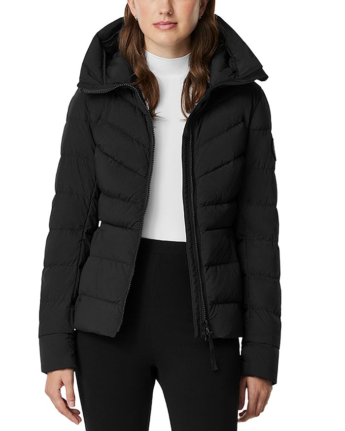 

Короткая пуховая куртка с капюшоном Clair Canada Goose, черный