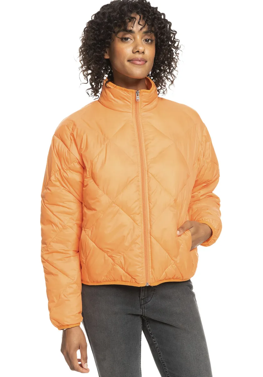 

Уличная куртка Roxy "WIND SWEPT JCKT", без капюшона, цвет Tangerine