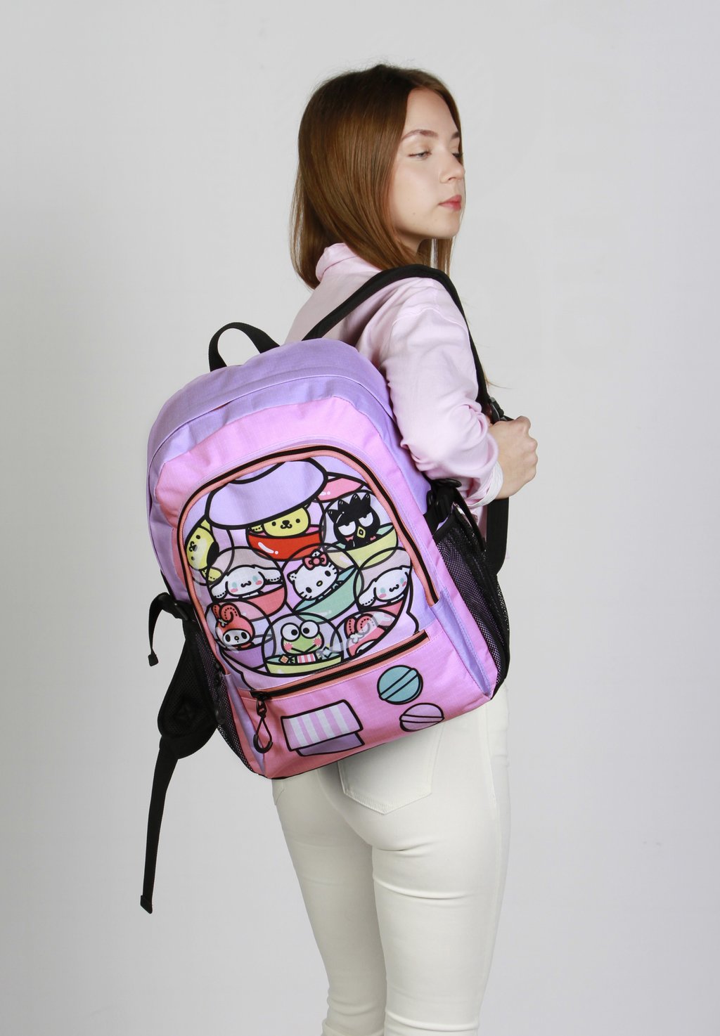 

Рюкзак SANRIO HELLO KITTY GASHAPON FIGHT Karactermania, цвет Hello Kitty Pink