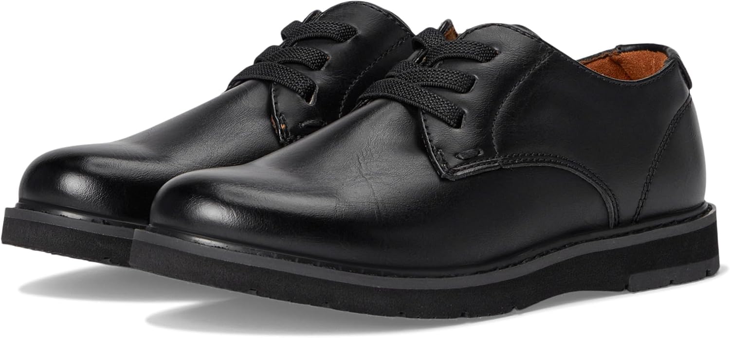 

Детские оксфорды Florsheim Vibe с простым носком- для маленьких и больших детей, черный