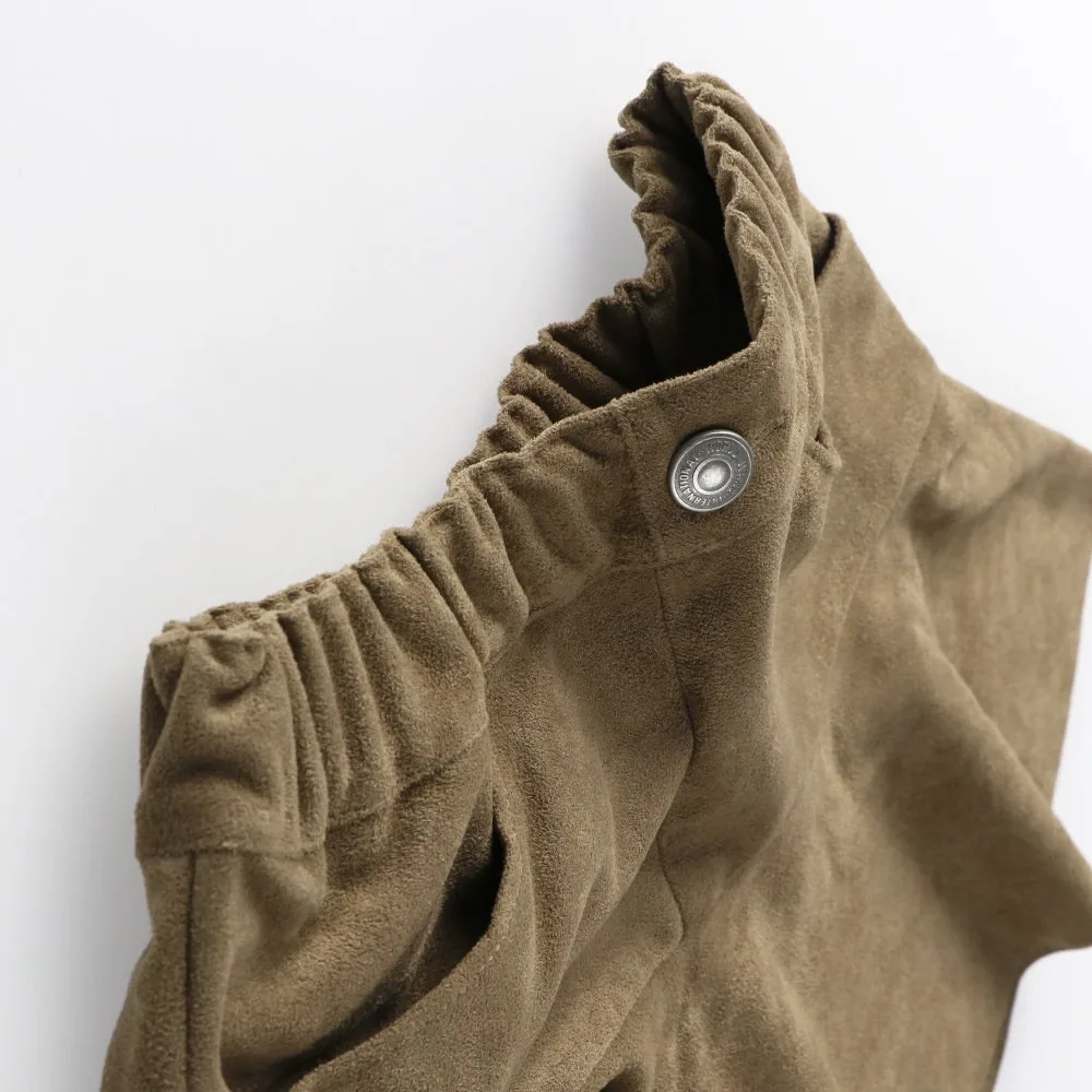 Замшевая юбка Branshes, brown — фото 4