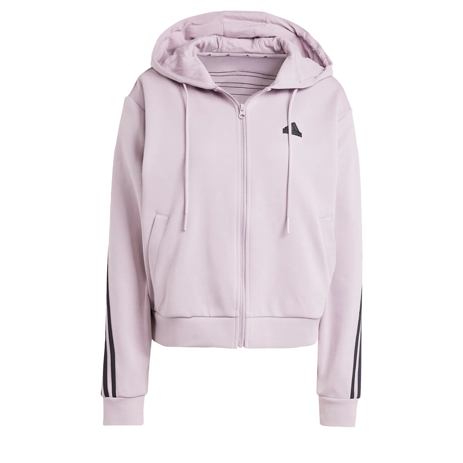 Женская толстовка на молнии с 3 полосками "Future Icons" от Adidas — фото 3