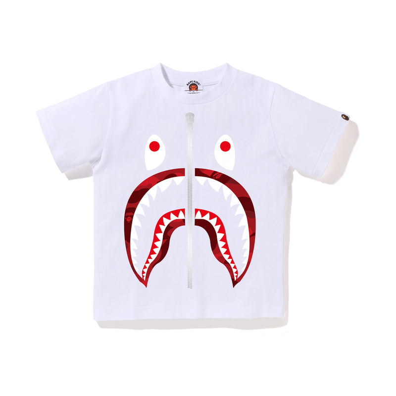 Футболка для детей 3-7 лет A BATHING APE, белый — фото 3