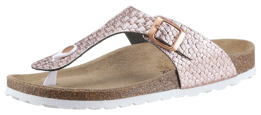 Сандалии с т-образным ремешком CITY WALK T-Bar Sandals, цвет rose gold